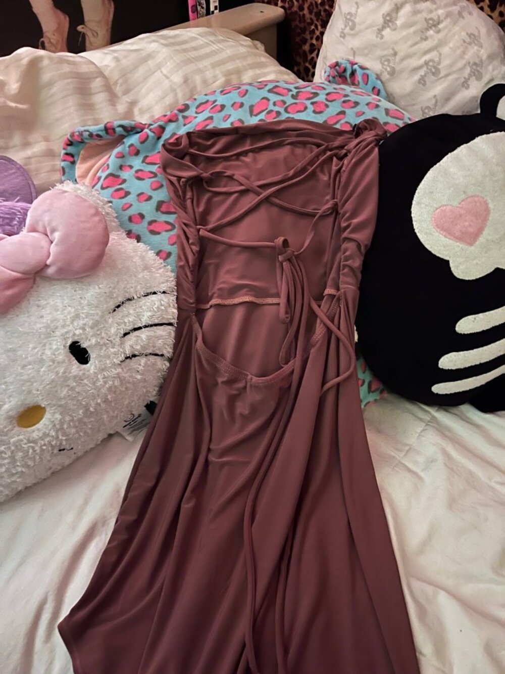 strapless dress
